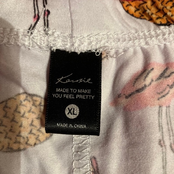 Kensie Brand Summer Pajamas 2 Pc Set - Picture 3 of 6